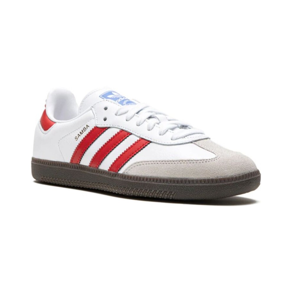 Size 12 - adidas Samba OG White Scarlet